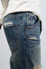 007 Destroyed Bootcut Jeans