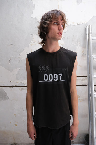 Sportscotton cutoff T-shirt