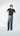 004 pinstripe pants grey