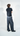 004 pinstripe pants grey