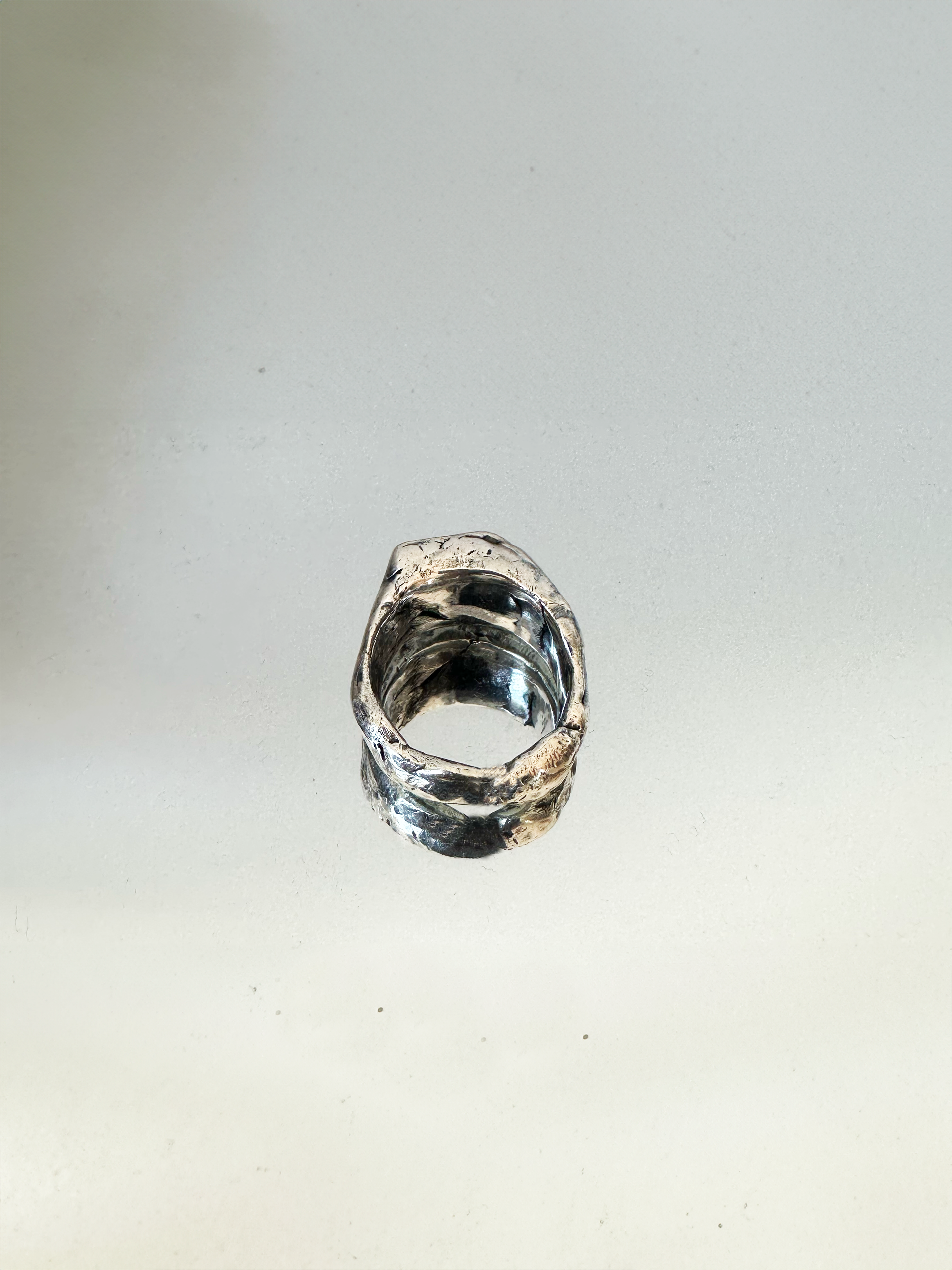 cpg handmade 28g 100% silver signature ring