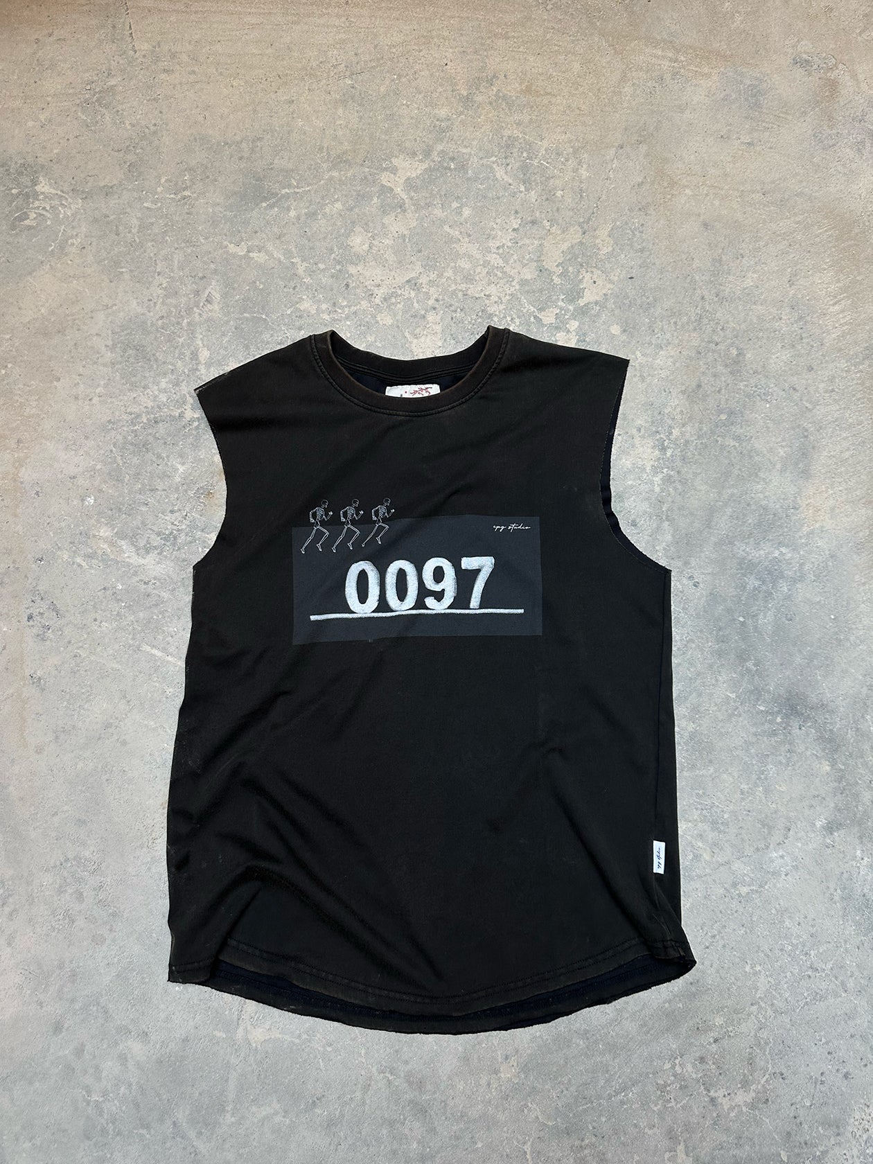 sportscotton cutoff T-shirt