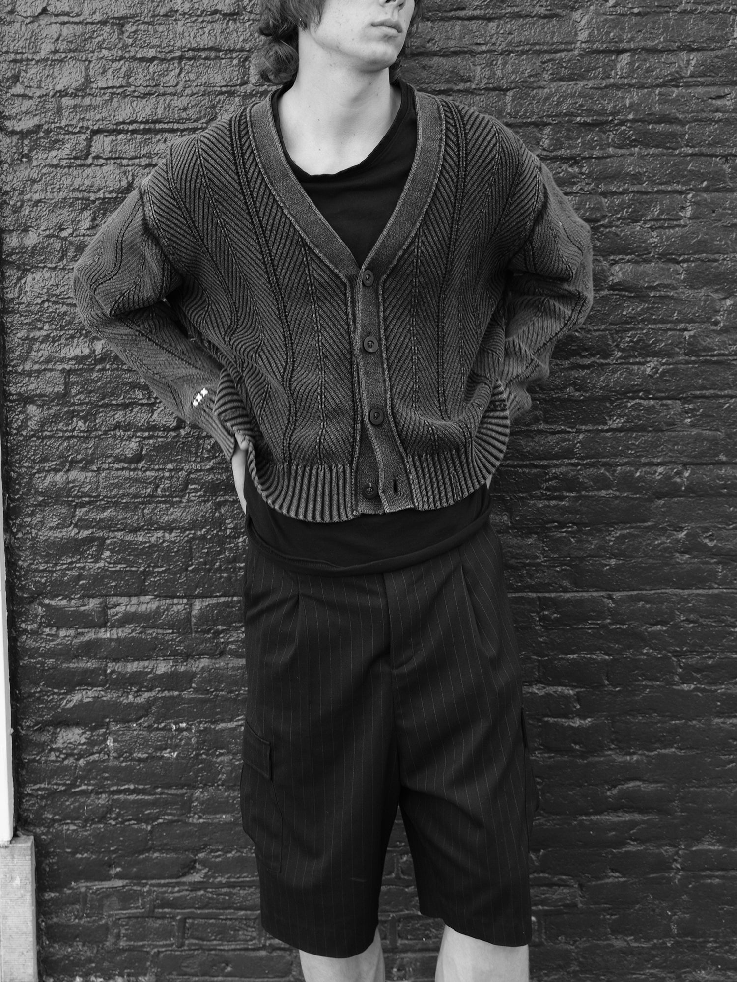 Limited edition pinstripe pants